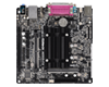 ASRock J4005B-ITX Intel® Quad-Core Pentium Processor J4005 mini-ITX motherboard - front view