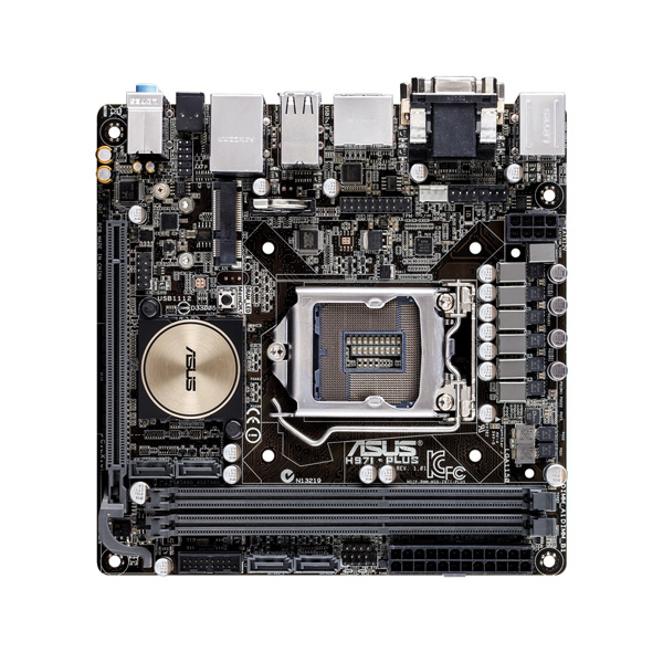ASUS H97IPLUS miniITX LGA1150 / CPU Intel Core i3/i5/i7 compatible