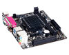 GIGABYTE mini-ITX motherboard with AMD E1-2100 APU with Radeon HD 8210 Onboard, GA-E2100N - angle view