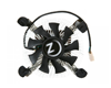 ROSEWILL RCX-Z775-LP - 80MM SLEEVE LOW PROFILE CPU COOLER - top view