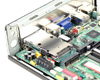 Mini-Box.com ExpressCard to mini-PCIe adapter mounted