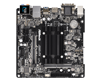 ASRock J5005-ITX Intel® Quad-Core Pentium Processor J5005 mini-ITX motherboard - front view