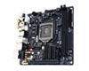 GigaByte GA-H170N-WIFI - Intel Skylake support + Mini-ITX Motherboard - angle view