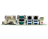 Jetway JNF596-3160 Fanless IntelÂ® Celeron N3160 SoC, 1.60GHz â€“ 2.24GHz Burst, Quad-Core, 6W TDP/4W SDP, with AES-NI support Mini-ITX Motherboard - I/O ports