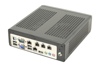 Fully assembled M350 Jetway Dual Core Atom 1.86 GHz, 5x Ethernet, Pico120, 102w - back view