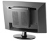 M350 Universal Mini-ITX enclosure Vesa Mounting different view - back of the LCD monitor